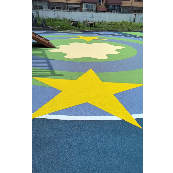 兒童游樂場塑膠地板實景圖19